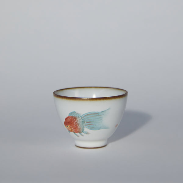 Ru Ware Goldfish Teacup